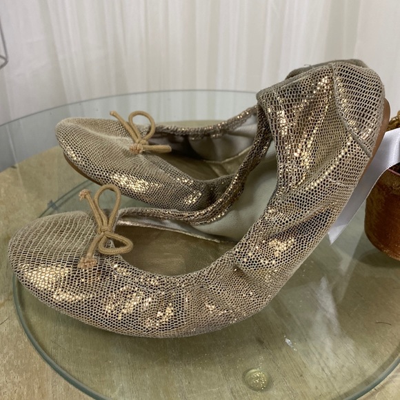 Leather Folded Ballerina Flats Shoes🩰 - Picture 9 of 9